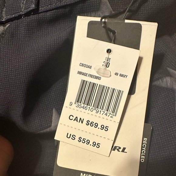 RIP CURL MIRAGE BOARDSHORTS 19" 30 INCH WAIST - Picture 6 of 7